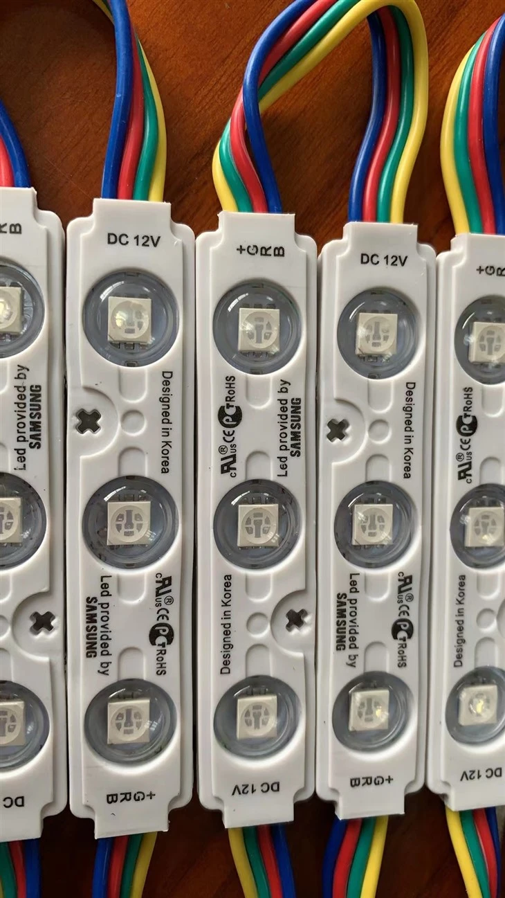 12V RGB LED moduly pre signalizáciu