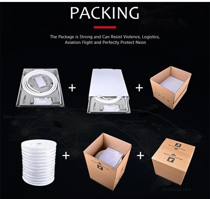 Waterproof IP67 Pure Silicone Integrated Led Neon Light